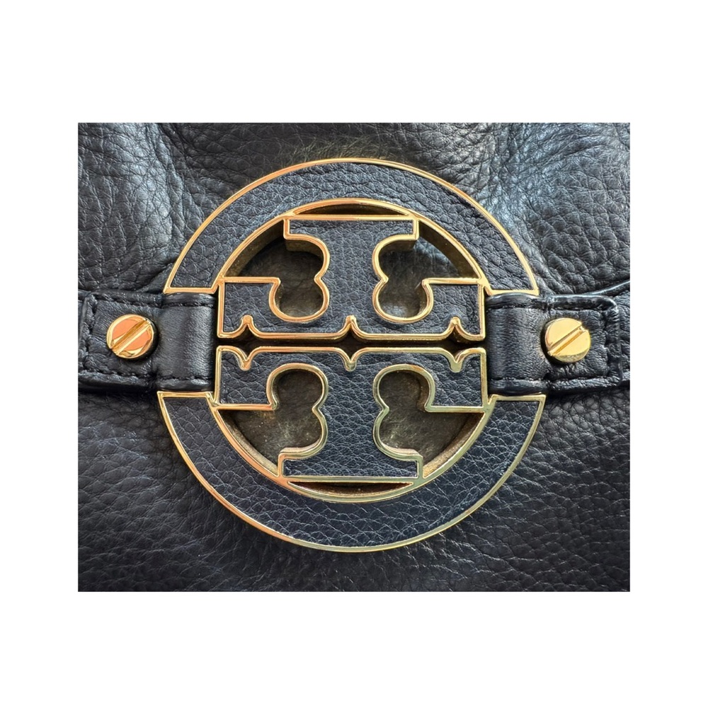 Tory Burch Leather top handle shoulder bag with huge Tory church logo - Picture 6 of 8
